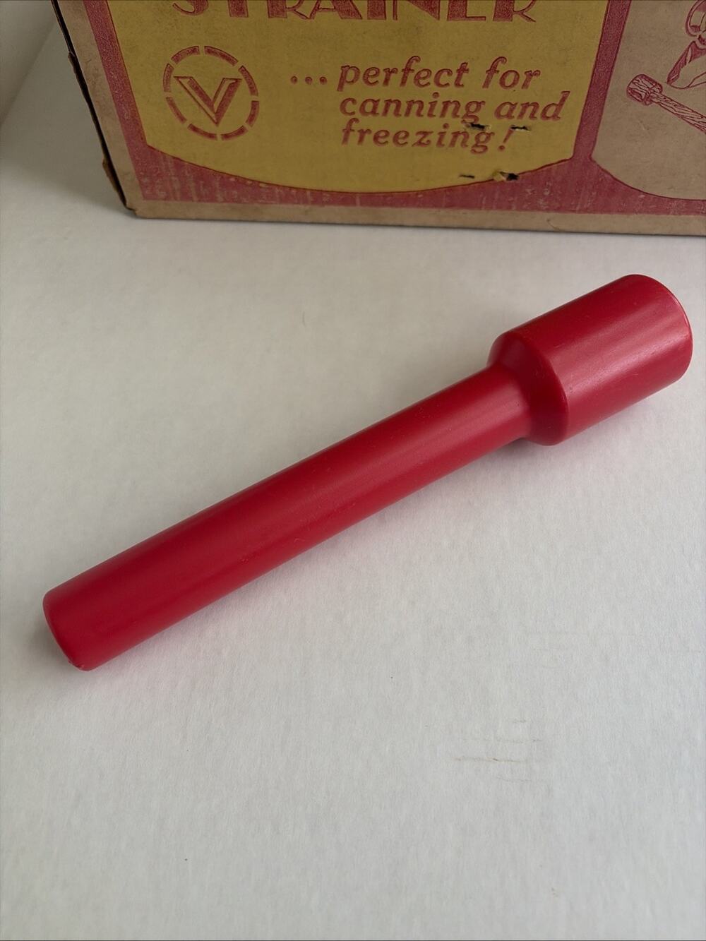 Victorio Strainer No. 200 Red Plunger Replacement Part Only
